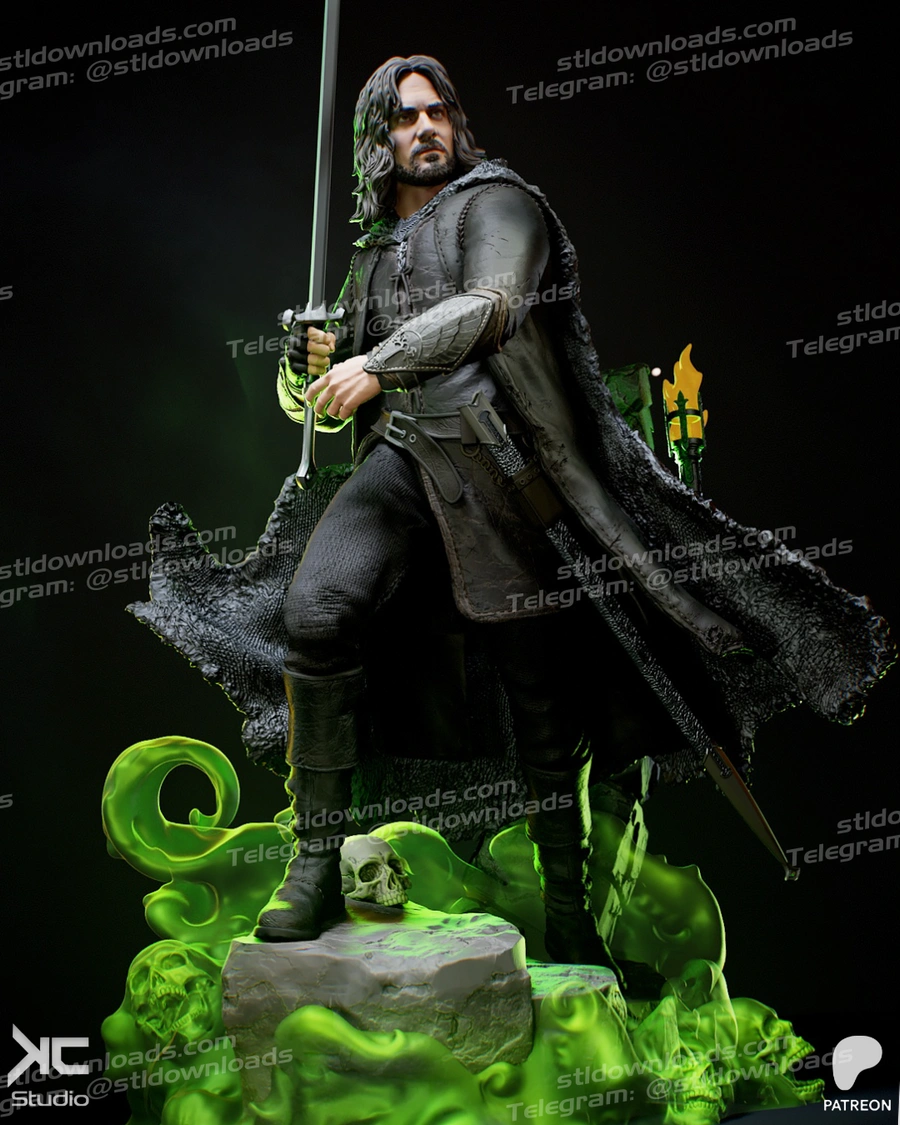 KcStudio Aragorn Lord of the Rings Fanart