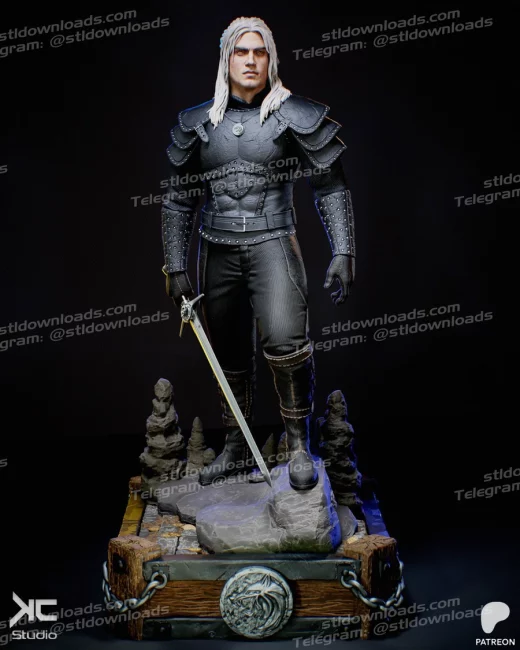 KcStudio The Witcher Netflix series fanart