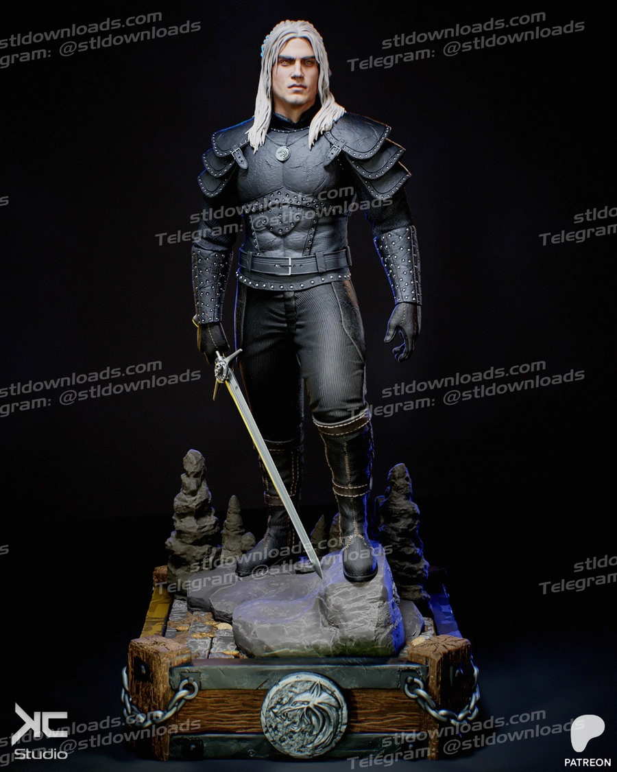 KcStudio The Witcher Netflix series fanart