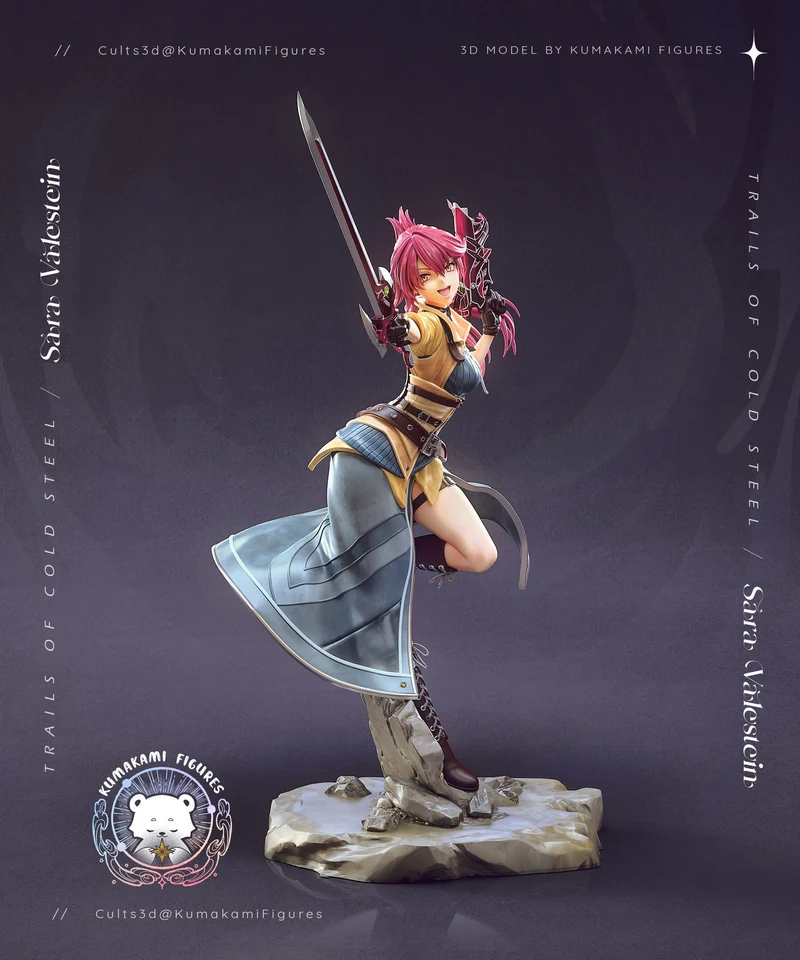 Kumakami Figures Sara Valestein The Legend of Heroes Trails of Cold