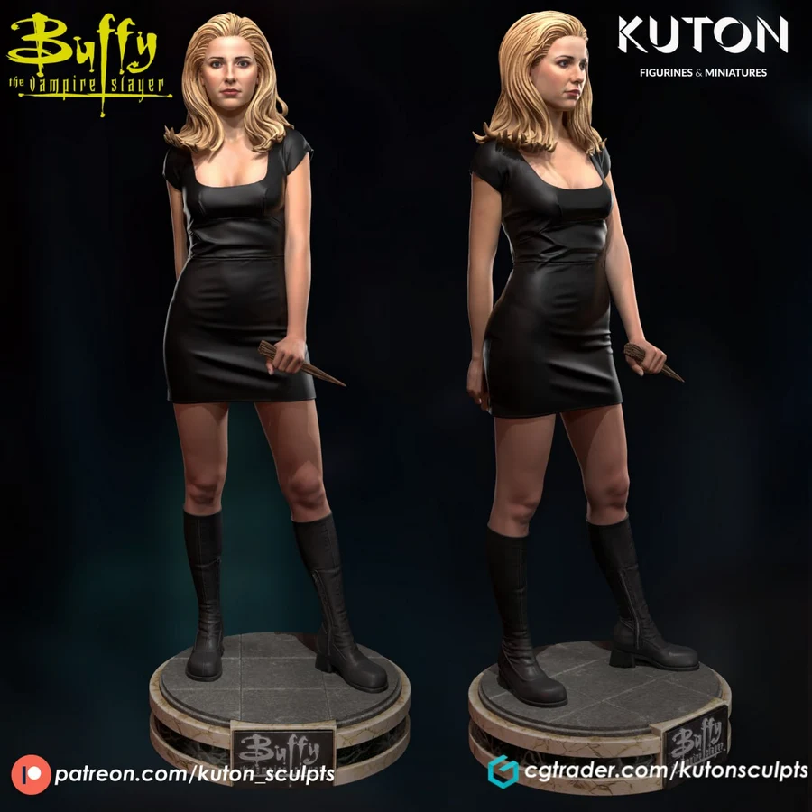 Kuton – Buffy the Vampire Slayer – STL 3D Print Model | AssetsFree.com Kuton Buffy the Vampire Slayer