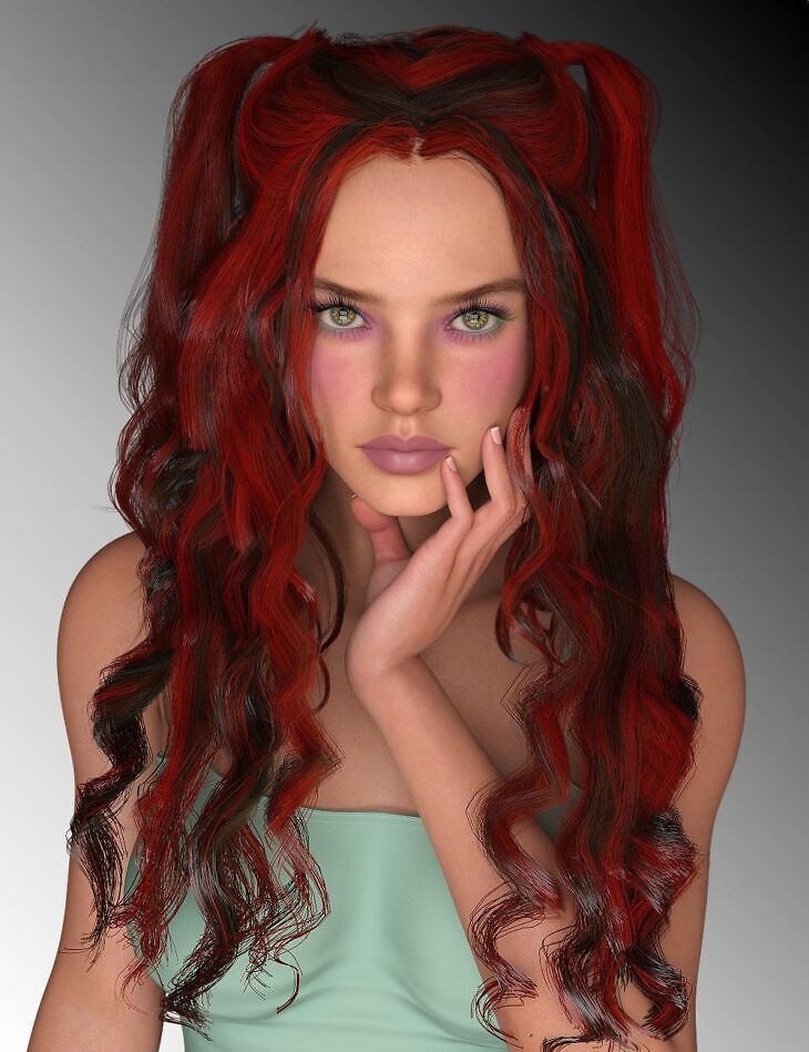 L3D Candy Glow Add On Gaelle Candy Curls