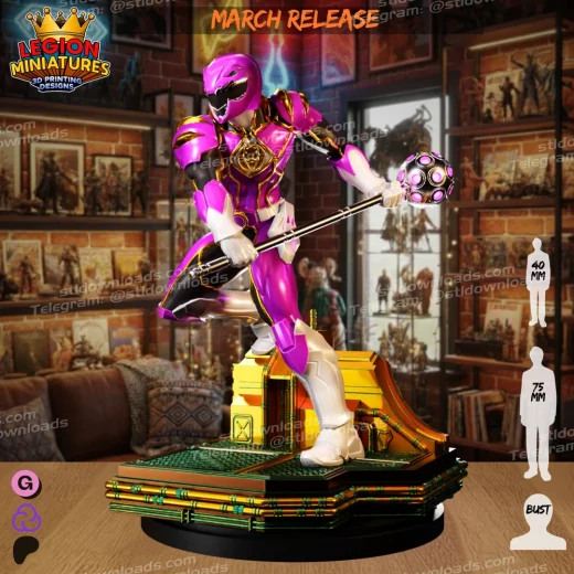 Legion Miniatures Marvel Pink ranger