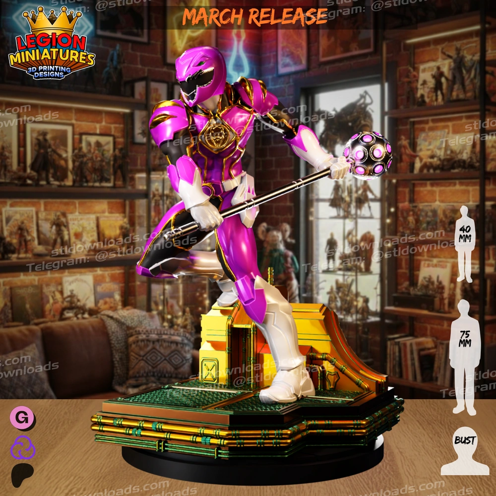 Legion Miniatures Marvel Pink ranger
