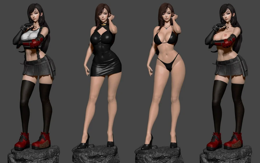 Mars Studio 3D Tifa Lockhart Collection