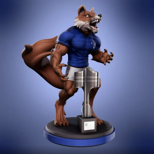 Mascote Raposa Cruzeiro 2.0