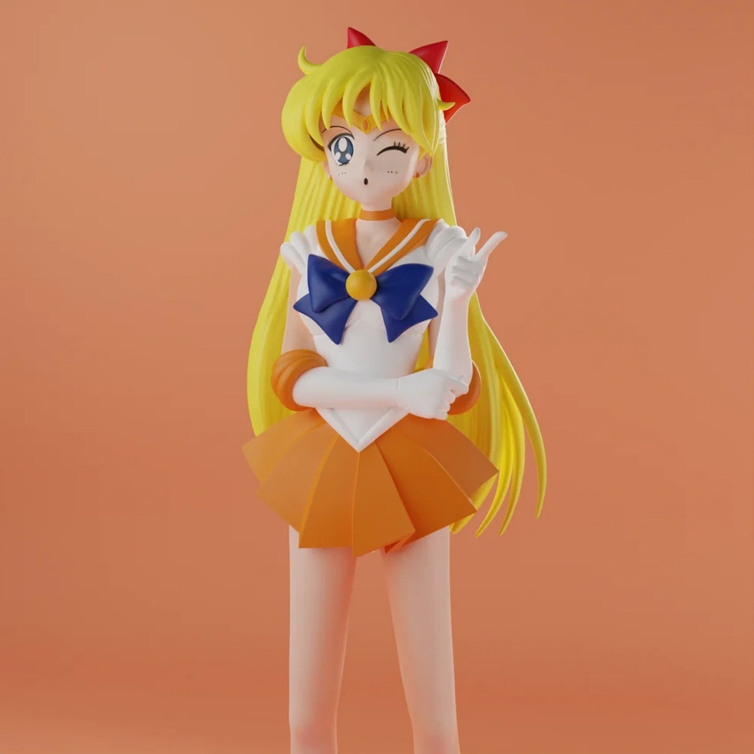 Minako Aino Sailor Venus Sculpture (Sailor Moon)