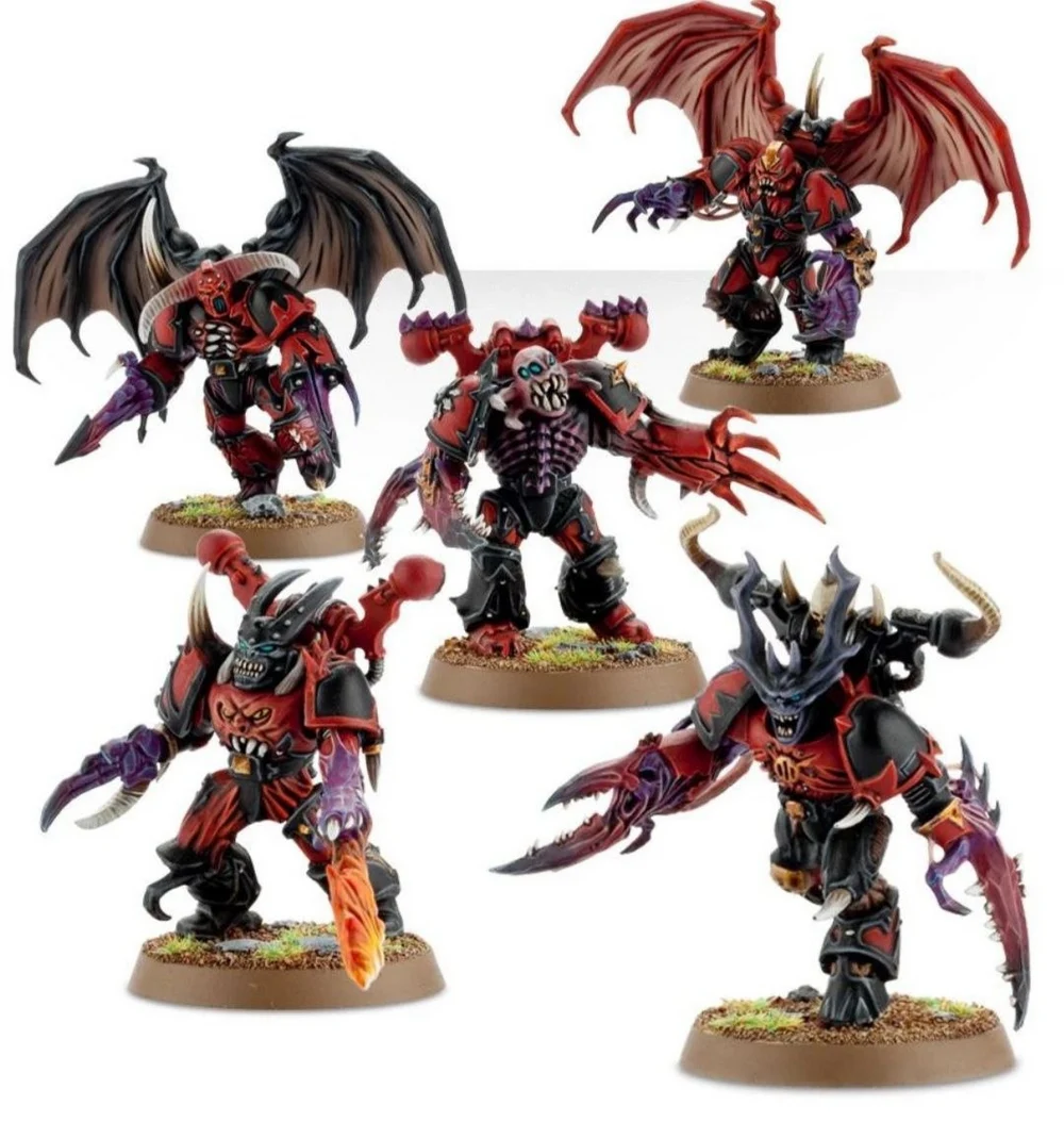 Modern GrimDark Corrupted Soldiers