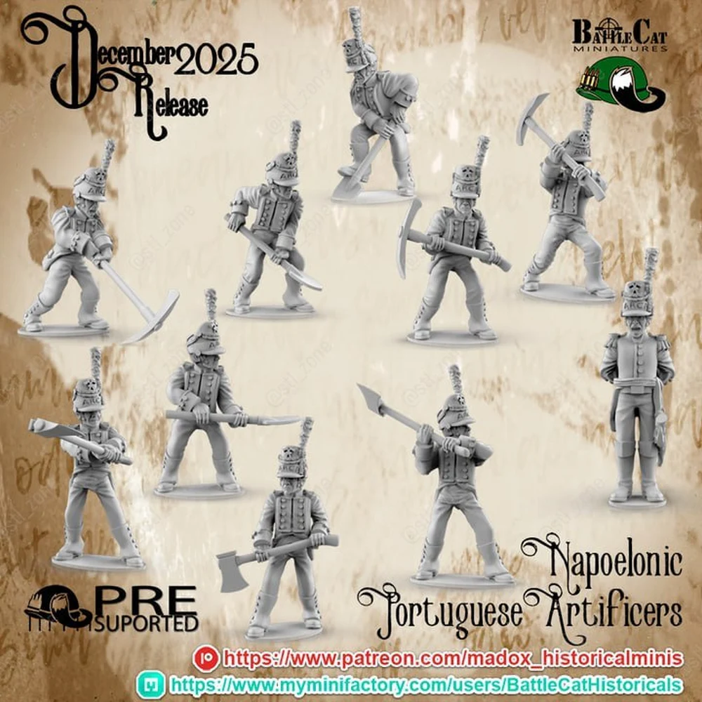 Napoleonic Portuguese Artificers
