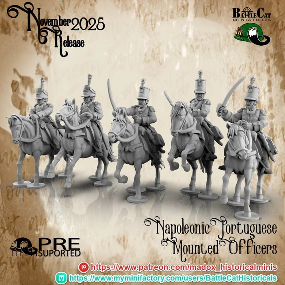 Napoleonic Portuguese Mounted Officers