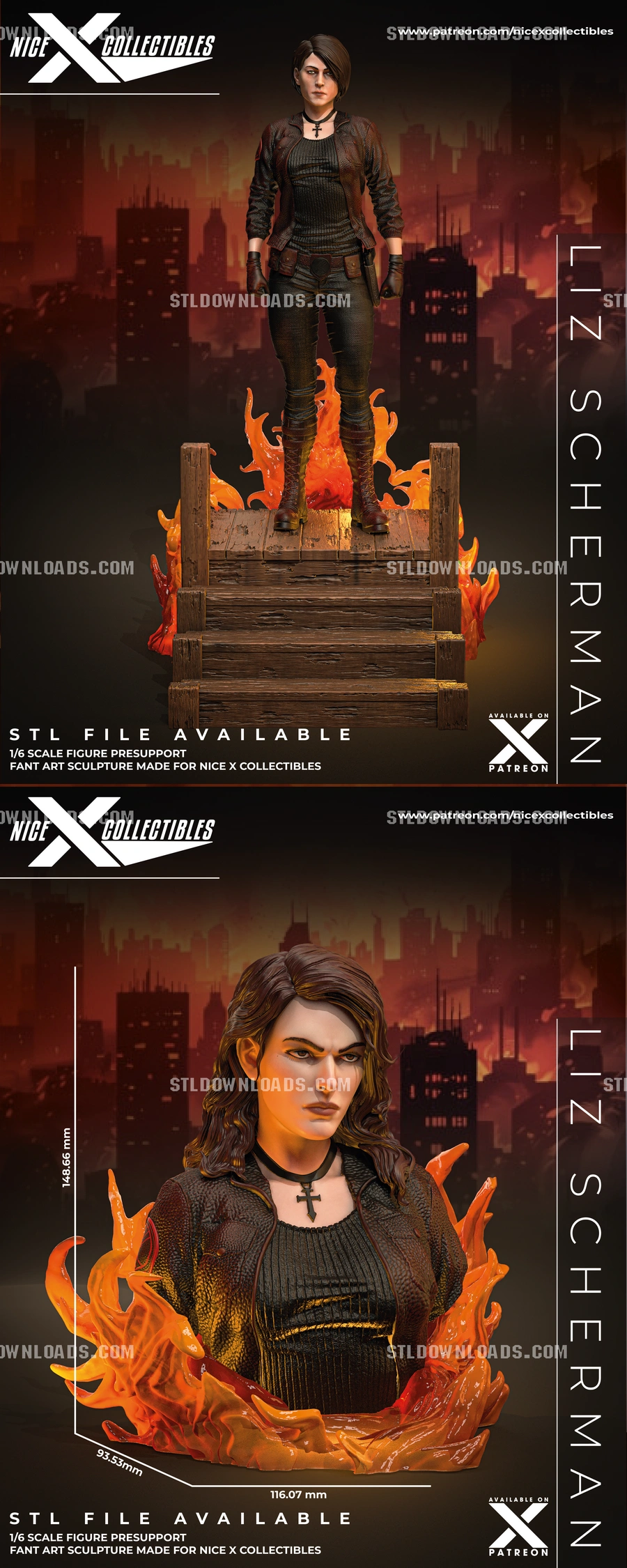 Nice X Collectibles Liz Sherman (Hellboy)