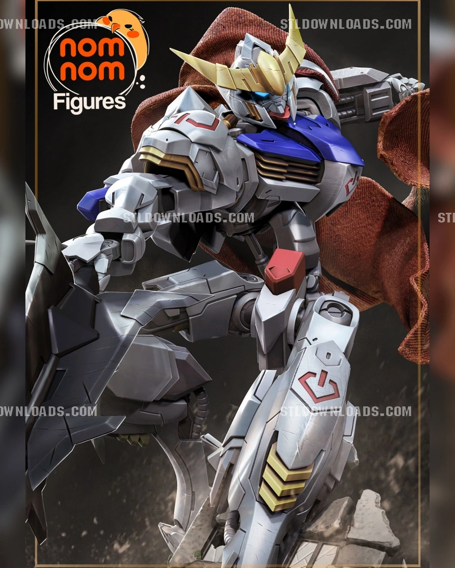 Nomnom Figures Barbatos Gundam