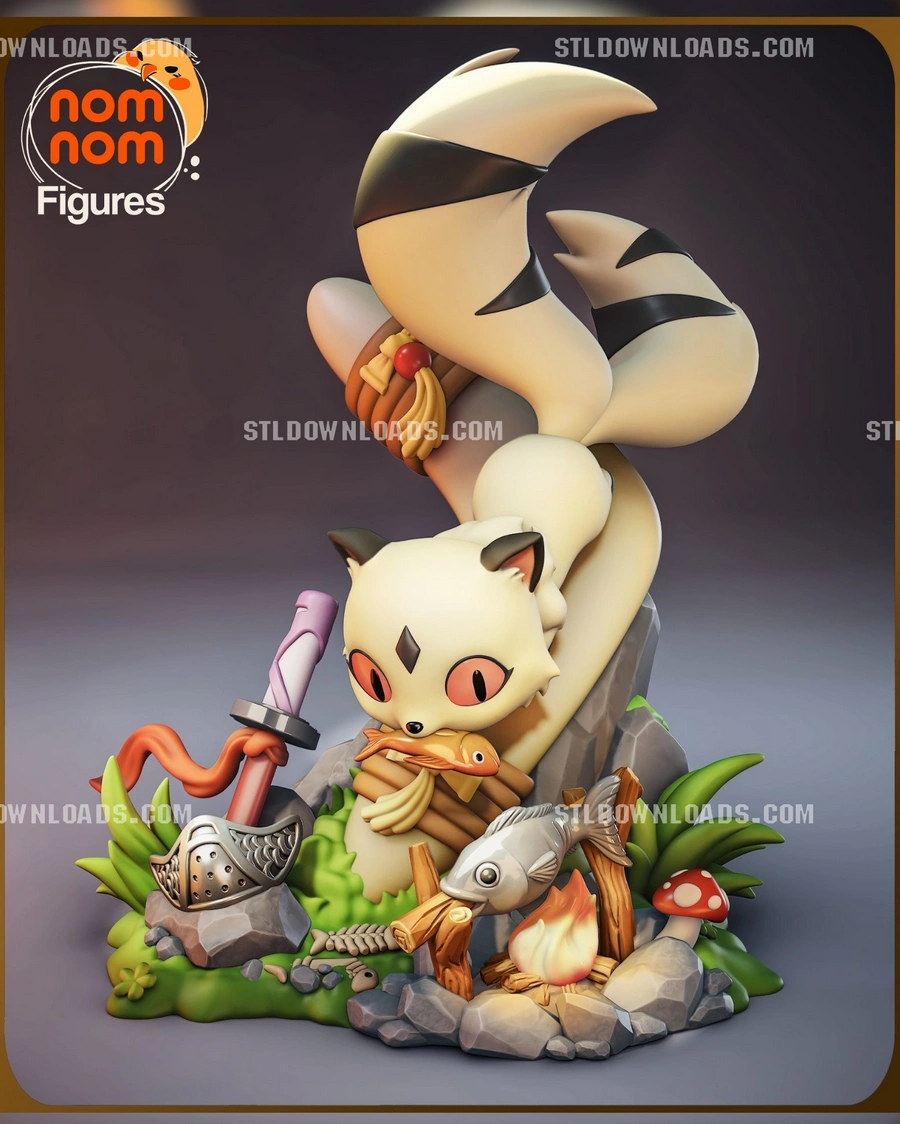 Nomnom Figures Chibi Kirara Inuyasha