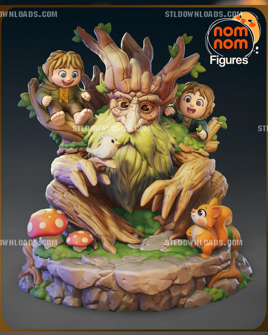 Nomnom Figures Chibi Tree Beard Lord of the Rings