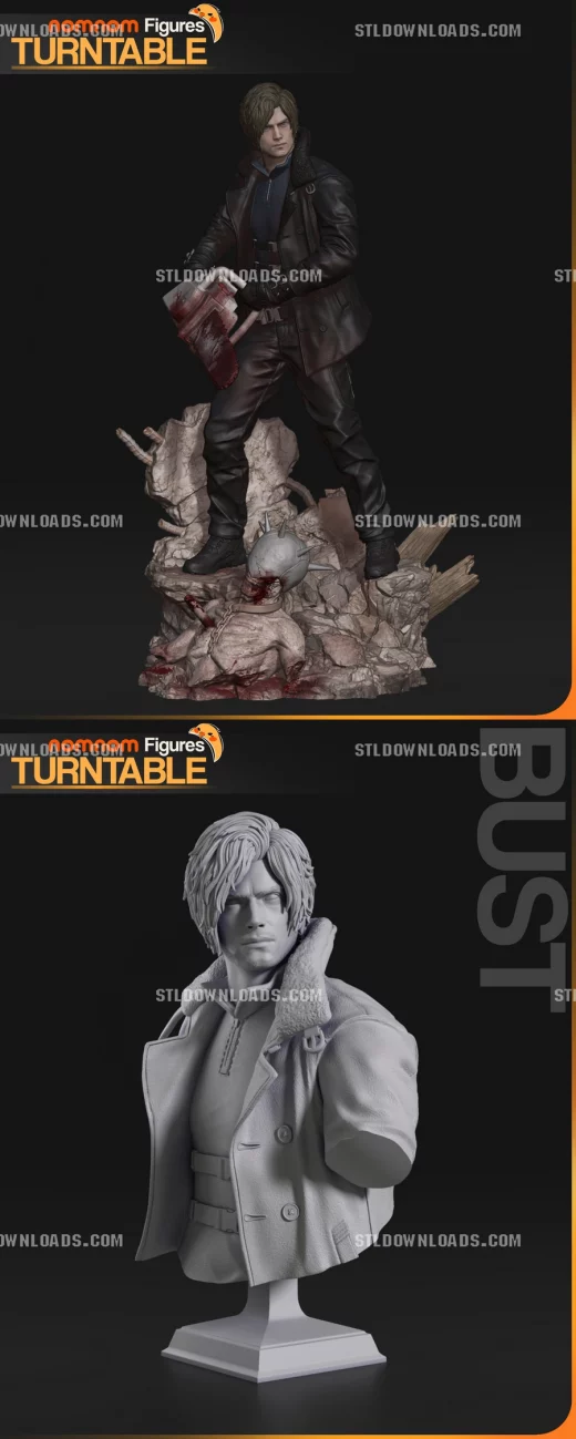 Nomnom Figures Leon S. Kennedy Resident Evil