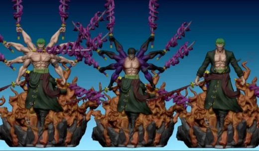One piece Zoro ashura