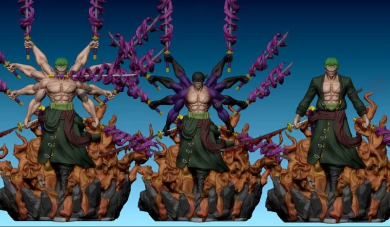 One piece Zoro ashura