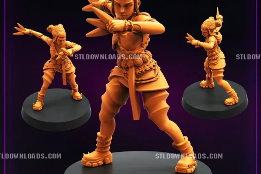 Papsikels Miniatures Battle Idol Demon Hunter Zoey