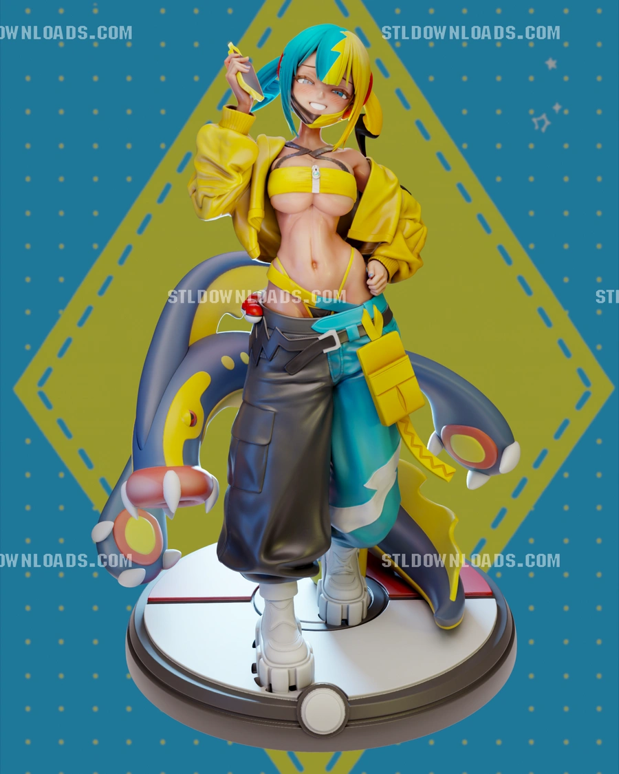 Rubim – Canari pokemon – STL 3D Print Model | AssetsFree.com Rubim Canari pokemon