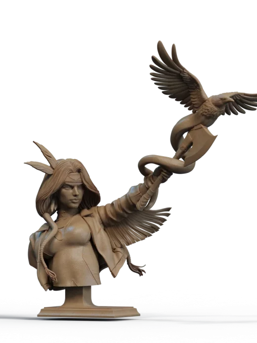 STL Dani Moonstar Bust