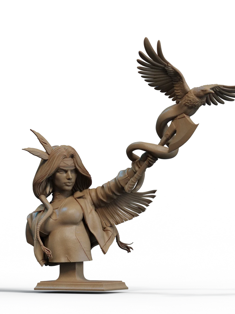 STL Dani Moonstar Bust