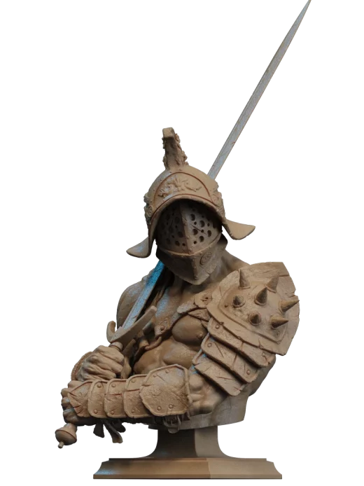 STL Gladiator Bust