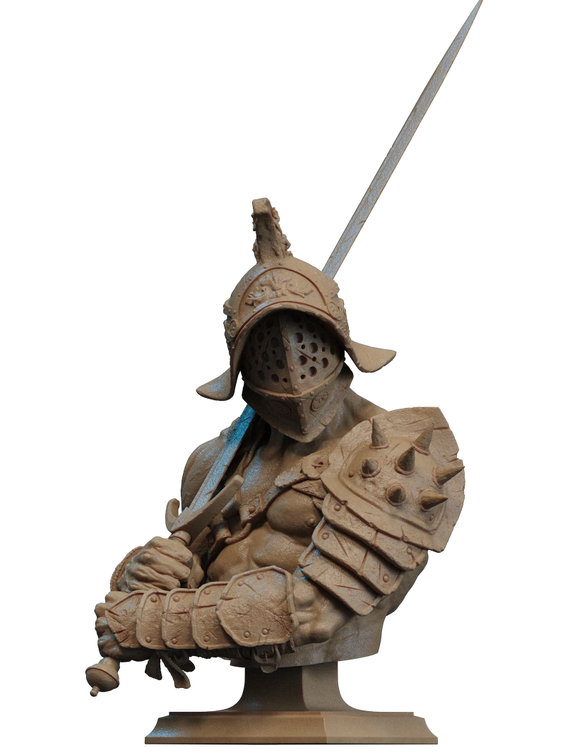 STL Gladiator Bust