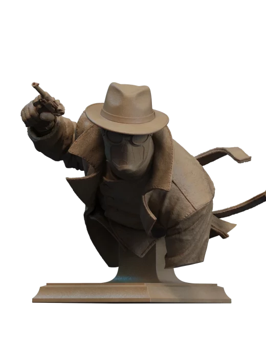 STL Spider Noir Bust