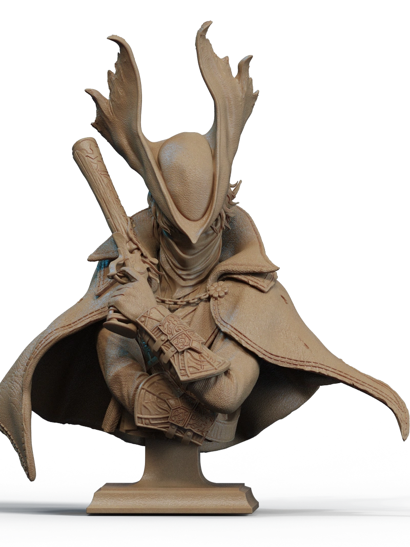STL The Hunter Bloodborn Bust