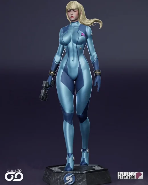 Shadaloo Studios Samus Aran Metroid nsfw