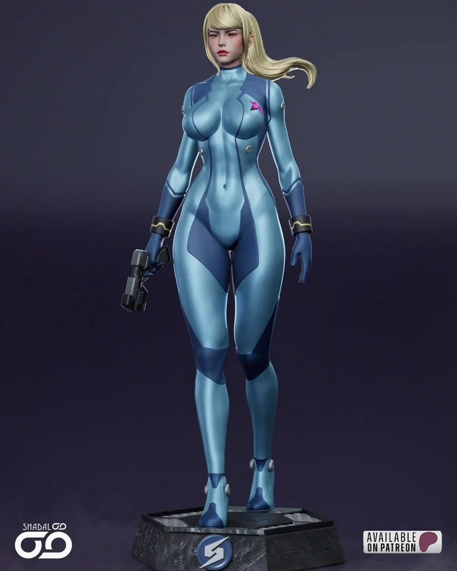 Shadaloo Studios Samus Aran Metroid nsfw