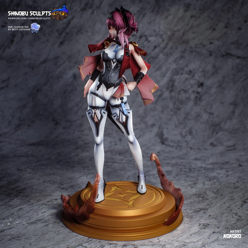 Shinobu Sculpts Lupa Wuwa
