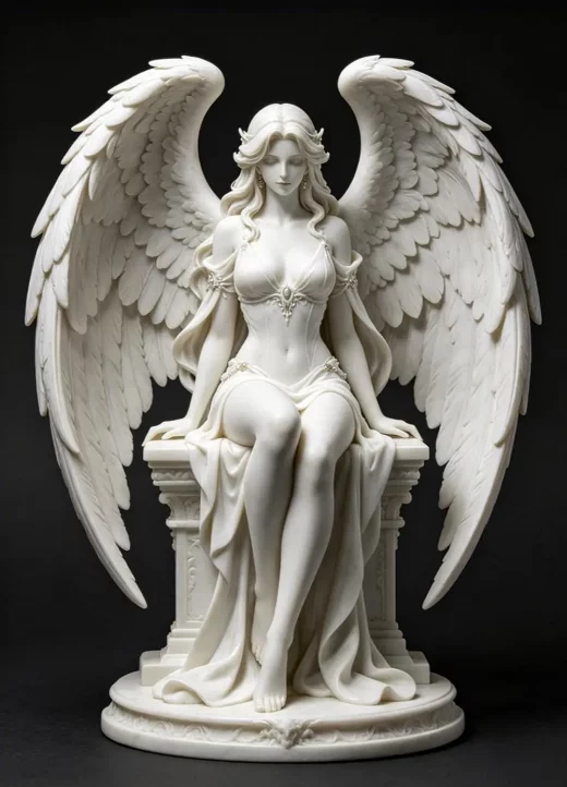 Sitting Guardian Angel