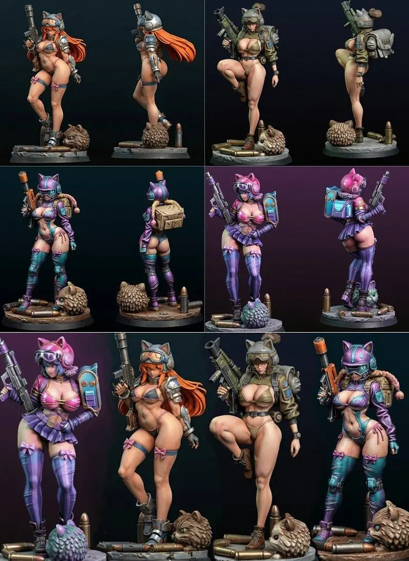 Special Force Kitties – STL 3D Print Model | AssetsFree.com Special Force Kitties