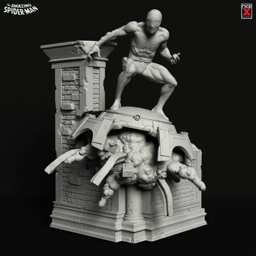 Spiderman bust