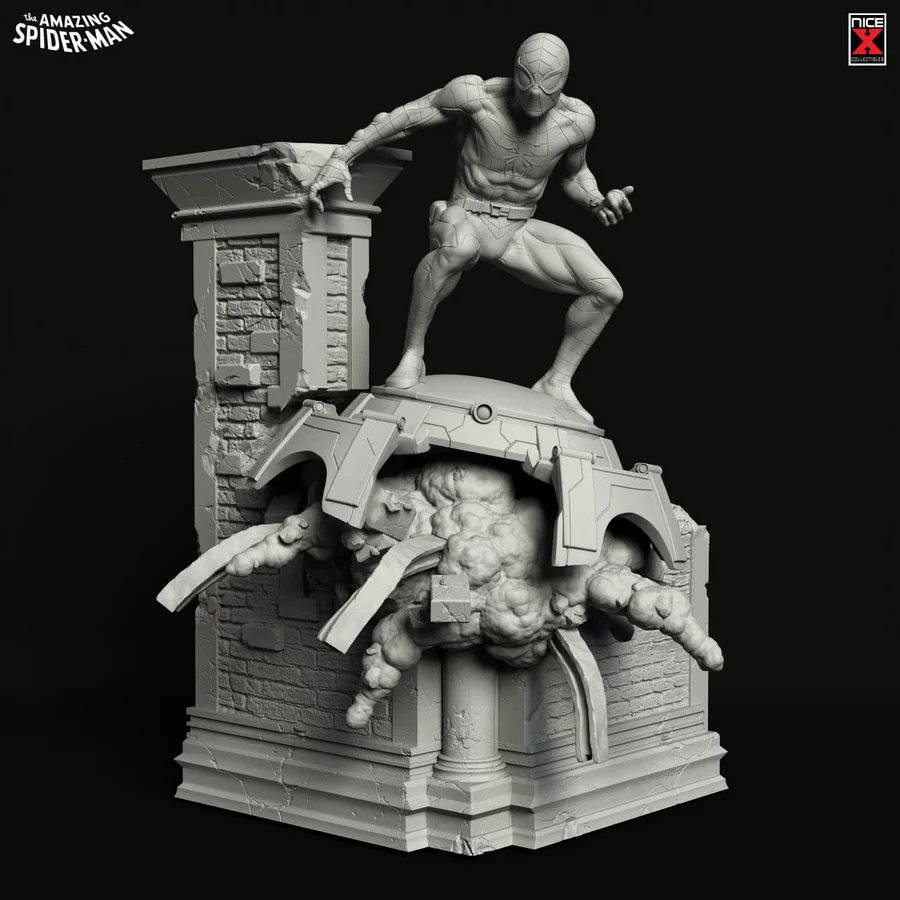 Spiderman bust