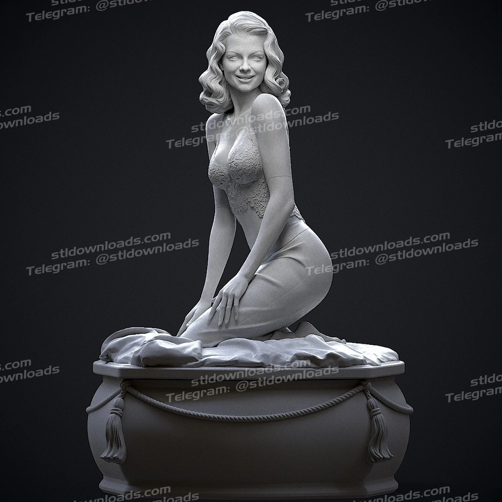 Stepanov Sculpts Rita Hayworth