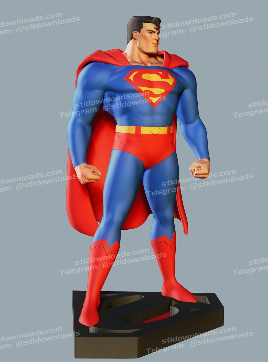 Super Man Stl