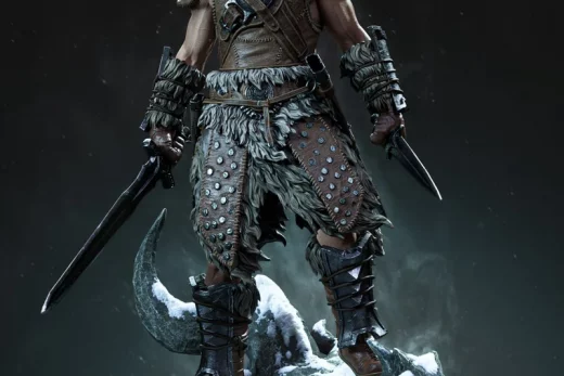 Tanuki Figures Dovahkiin Skyrim 3D Print Model 3D Print Model