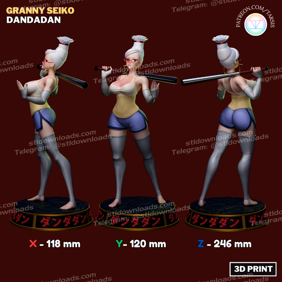 Tarsis Granny Seiko Dandadan