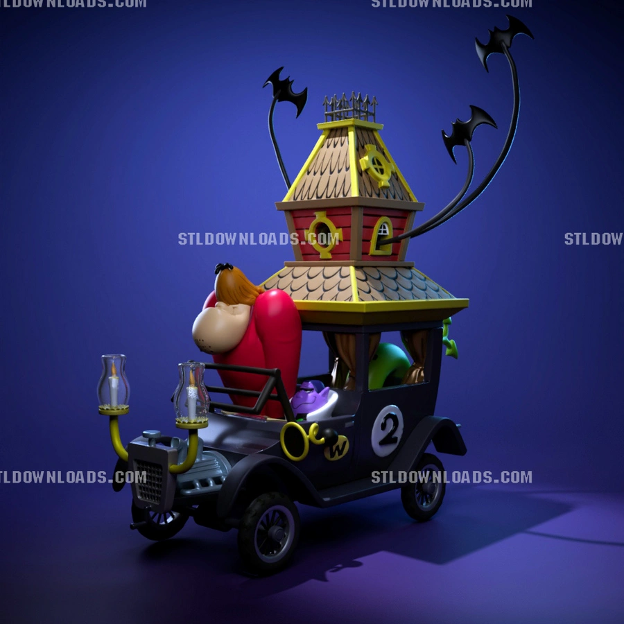 The Creepy Coupe Wacky Races