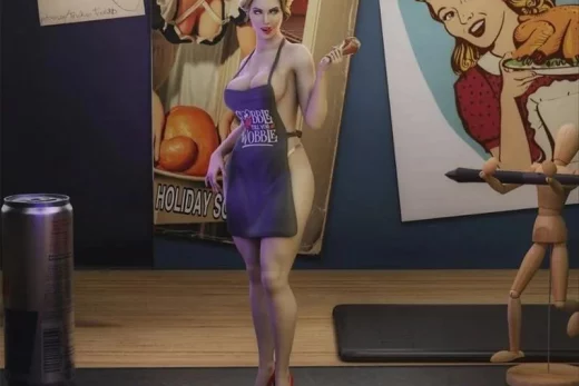 Trick or Treat Thanksgiving Day Pin Up