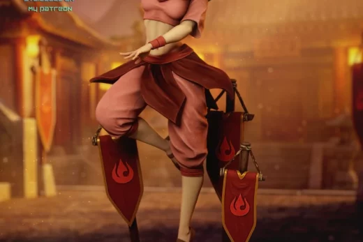 Ty Lee Avatar the Last Airbender 3dmoonn