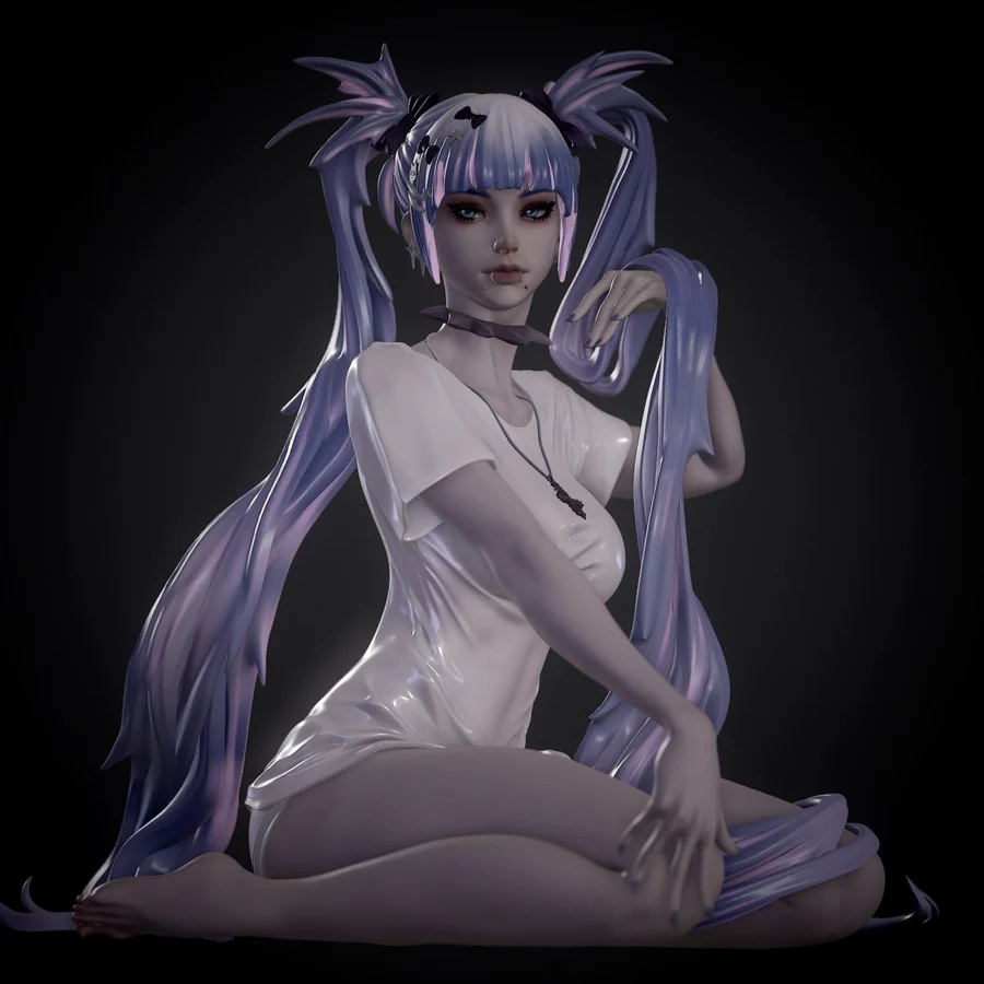 Velvet Sin Stocking Y2K