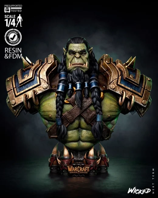 Wicked Thrall Portrait Bust