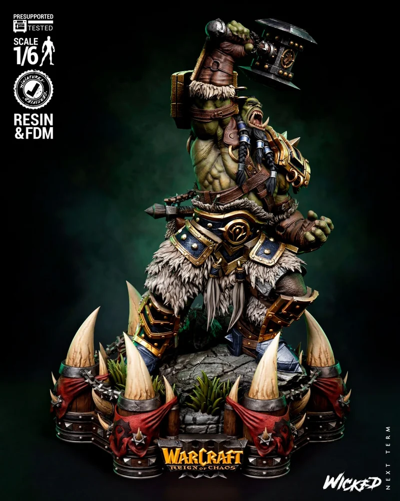 Wicked Thrall Sculpture