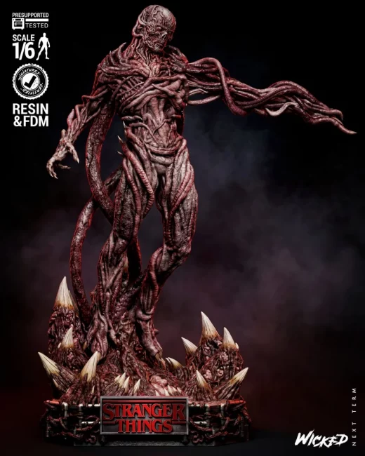 Wicked Vecna Sculpture