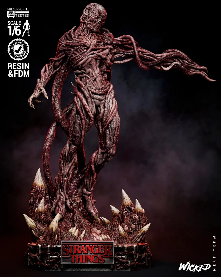 Wicked Vecna Sculpture