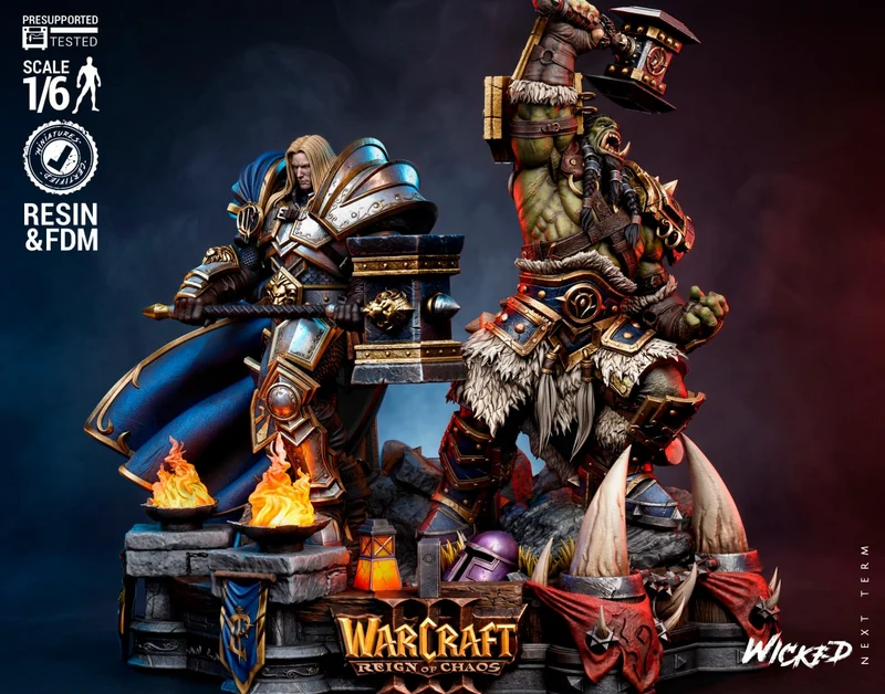 Wicked Warcraft 3 Diorama