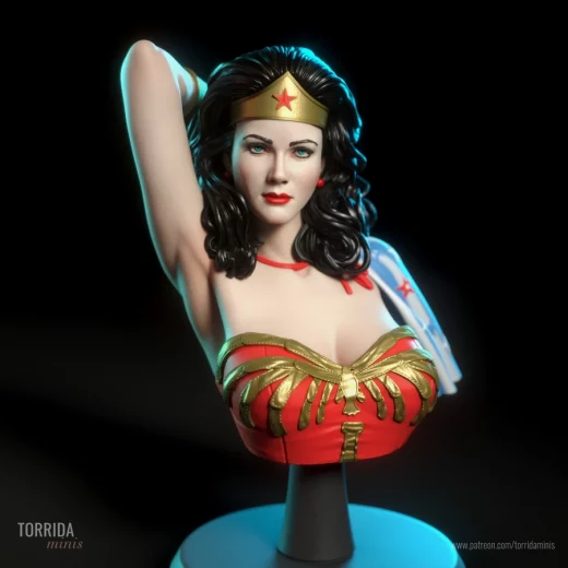 Wonder Woman Torrida bust
